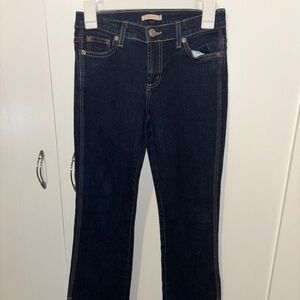 Forever 21 skinny dark blue denim jeans small